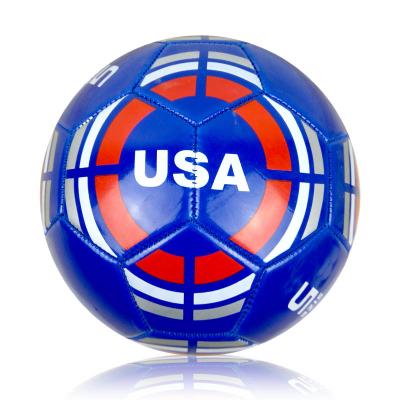 China Country Flag Soccer Ball PVC Soccer Ball Size 5 Soccer Souvenior Football Outdoor Exercise Promotional Gift for sale