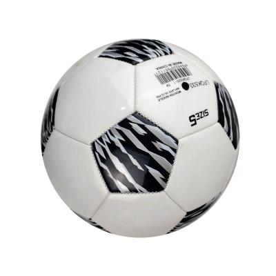 China Customized Photo Size 5 Soccer Pvc Outdoor Exercise Reform White And Black Soccer Ball for sale