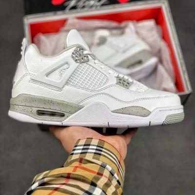 China Good Quality White Air J Stock X Alright And 4 Cheap Mens 4s Running Retro Basketball Shoes Sneakers For Women for sale