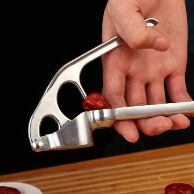 China Durable Premium Professional Meat Grinder Manual Kitchen Garlic Garlic Press Garlic Grater with Handle Handle for sale