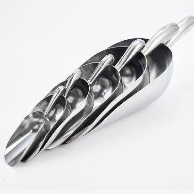 China Viable Multifunctional Flour Kitchen Bar Scoop Ice Aluminum Alloy Aluminum Alloy Serving Scoop For Sale for sale