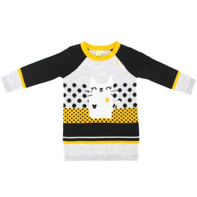 China Baby Boy Sweater Anti Shrink Designs Long Sleeve Round Neck Stylish Cable Knit Pullover Sweater For Kids for sale