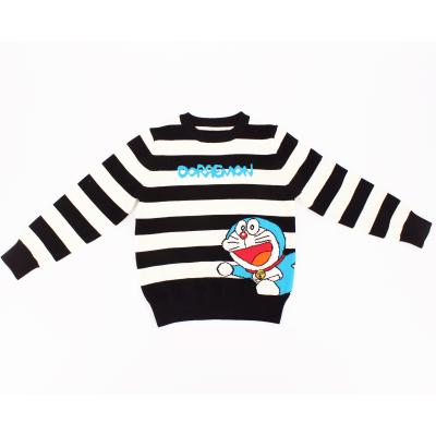 China 2021 Fashion Spring Knitted Sweater Stripe Pullover Sweaters Anti-Shrink Kids Clothes Boy Sweater for sale