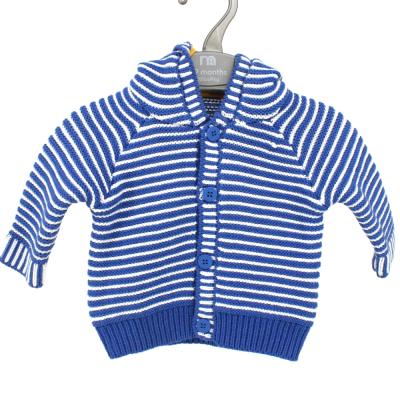 China 2021 spring boy anti-shrink cartoon knitted round cardigan neck jacket pullover children winter sweater for sale