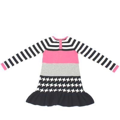 China New Anti-wrinkle 2021 Girls Clothing Mommy and Me Dresses Polka Dot Dress Girls Maxi Spanish Traditional Dress Pink for sale