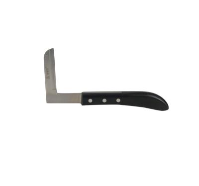 China Hoof Trimming Tool Farm Equipment Cow Horse Hoof Trimmer Tool Animal Hoof Knife L Shaped Knife for sale