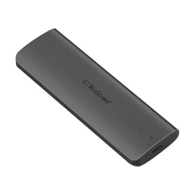 China Mirascreen USB 3.1 Aluminum High Speed ​​Data Transfer Adapter M.2 Nvme Portable SSD Enclosure For Computer PC Mobile Phone for sale