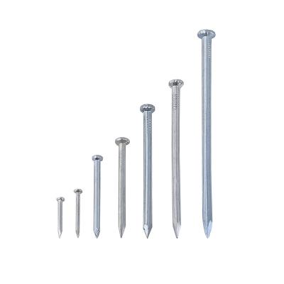 China Building Construction Hardware Fastener Galvanize White Color Nail Cement Steel Concrete Joint Nails for sale