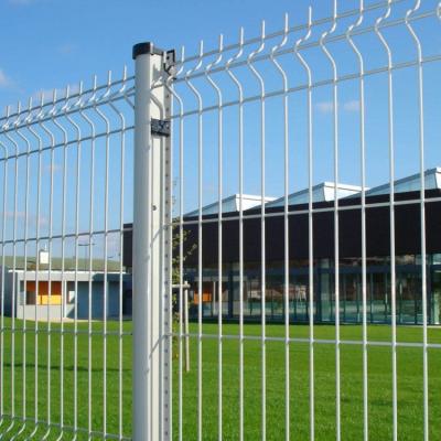 China Easily Assembled PVC Coated 3D Wire Mesh Fence Welded Garden Fence Hot Dipped Galvanized Panels for sale