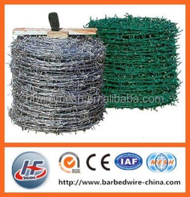 China industry hot dipped galvanized barbed wire 12x14 for philippines/high quality barbed wire/fencing galvanized barbed wire for sale