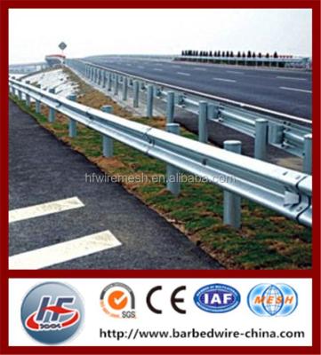 China High Intensity Hot Dip Galvanized Steel Guard Rail Price, Guard Road Rails For Road Safety, Galvanized Guard Railing W Beam for sale