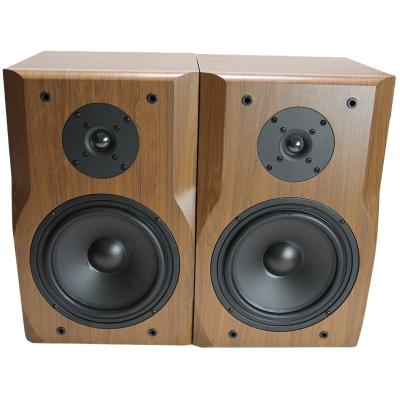 China No KYYSLB 8.5 Inch Bookshelf Speaker 2 Way High Fidelity Computer Speaker Front Home Theater Audio Sound System Wooden Passive Speaker for sale