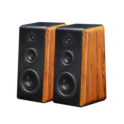 China None 20-200W Blueteeth Passive High Fidelity Audio Amplifier Home Theater Fever Wooden 8 Inch Speaker Bookshelf System Sound Loudspeaker for sale