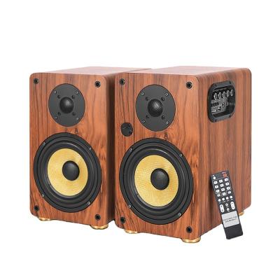 China None 200W Active 6.5 Inch Wood Speaker Bookshelf High Fidelity Blueteeth Speakers Home Theater Music System Amplifiers Sound Equipment for sale