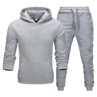 China Custom Logo Mens Jogger Pants Bottoms Hoodies Mens Sportswear Breathable Tracksuit Set for sale