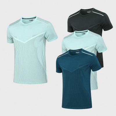 China cheap custom gym elastane T-shirts 90% polyester 10% spandex T-shirts 90% polyester 10% spandex activewear men sharks shirts men for sale