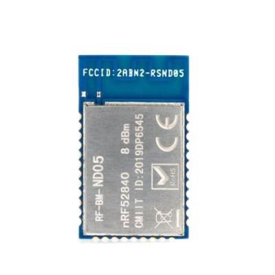 China RF-BM-ND05 RF-BM-ND05 Multiprotocol SoC nRF52840 BLE5.0 Nordic Module Lower Power Consumption RF-BM-ND05 Contact Customer Service for sale