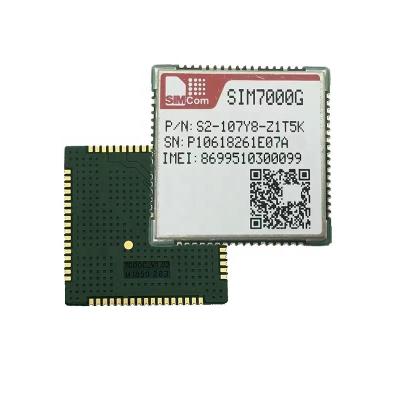 China Contact Customer Service Cat-M Cat-M SIM7000G SIMCOM LTE EDGE GPRS LPWA Transceiver Module LCC SMT Type SIM7000G for sale