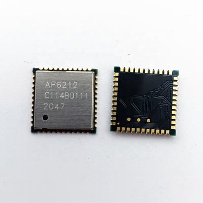 China Contact Customer Service Radio Module QFN-44 AP6212 AMPAK WIFI CHIP In Stock Supports WIFI 2.5G BT4.1 for sale