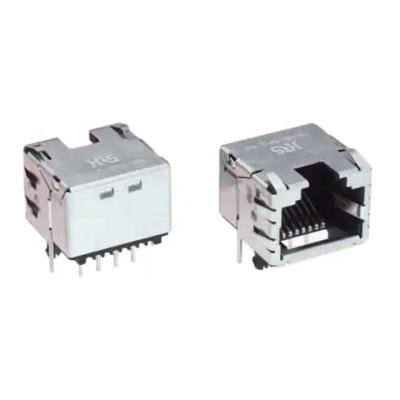 China Serial Jack Modular Connector 8P8C RJ45 Ethernet Shielded Jack TM11R-5M2-88 PCB TM11R-5M2 for sale