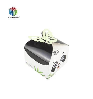 China Small Recycled Packing Materials Panda Packaging Box Cartoon Cake Paper Box Gift Packing Rectangle 1000pcs Items AI PDF CDR Accept CN; HEB for sale