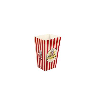 China Recycled Materials Paper Popcorn Box Microwave Popcorn Food Packaging Boxes Wholesale Disposable 32oz Food and Beverage Packaging UV Coating Stamping for sale