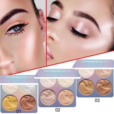 China OEM/ODM Waterproof Highlighting Powder Custom Logo Enhances Silhouette Easy To Coloring Long Lasting Makeup Waterproof Contouring Powder for sale