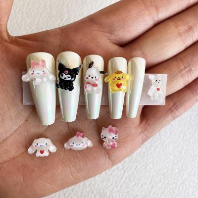 China 10Pcs/Bag New Hot Fashionable Winter Cute Cartoon Little Amazon Animals Nail Art Stickers and Decals Accessories Nail Decoration Nails for sale