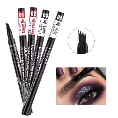 China Waterproof Tint Pen Brow Kit Eyebrow Pencil Microblading Eyebrow Private Label for sale