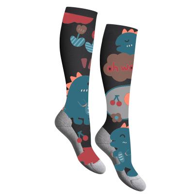 China Custom Made Nurse Unisex Compression Socks Logo Elite Sport Running Cycling Fancy Color Breathable for sale