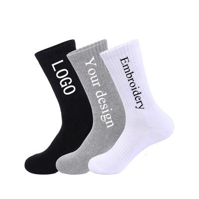 China Antibacterial Wholesale Running Sports Socks Custom Logo Sport Socks Printing OEM Service Recycling Socks Embroidery Custom for sale