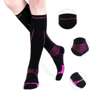 China Antibacterial Socks Antibacterial Medium Quick-drying Unisex Adult Tube Pressure Running Socks for sale