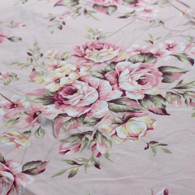 China Memory Polyester Fabric Print High Quality Broadcloth Poly Scatter Brushed Fabric for sale