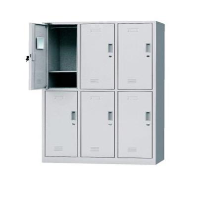 China Modern Economic Custom Design 201 304 Stainless Steel Gym Staff Storage Lockers for sale