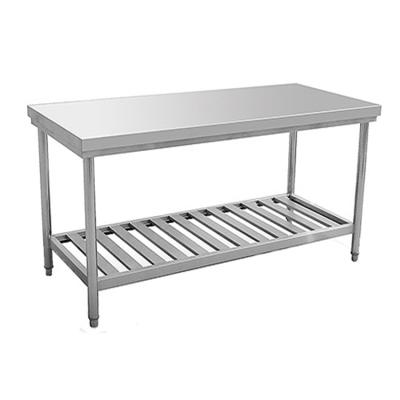 China Modern Wholesale Manufacture 201 Stainless Steel 304 Double Deck Receiving Nail Table for sale