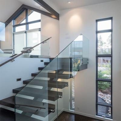 China Modern Terrace Glass Fencing Stainless Steel Glass Patch Balustrade Fit Glass Fence Railing for sale