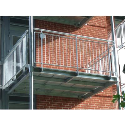 China Contemporary Horizontal Stainless Steel Rod Balustrade Rod Bar Railing System For Balcony for sale