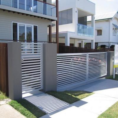 China Easy Install Powder Coating Aluminum Fence for sale