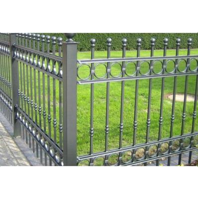 China Traditional Outdoor High Quality Wrought Iron Fence For Garden for sale