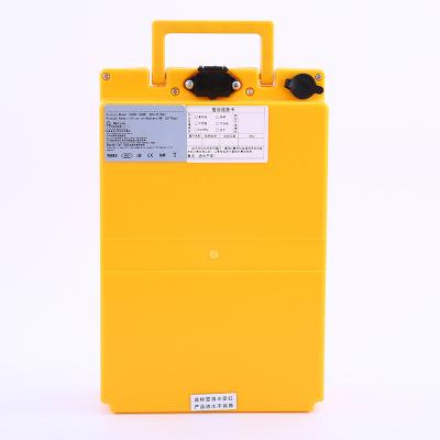 China Electric Bike Scooter Battery 72v 30ah Lithium Ion Battery Pack For Electric Motorcycle 18650 Rechargeable Dismountable for sale