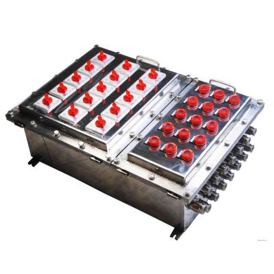 China Explosive Gas Atmosphers And Dust Evironment Flammable Stainless Steel Explosion Proof Panel, Anti Corrosion Explosion Proof Control Panel for sale