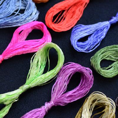 China Mulberry Embroidery Low Shrinkage Thread 20M Natural Real Silk 100% Silk Thread For DIY Embroidery for sale