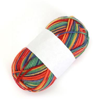 China Eco-Friendly 100% Acrylic Handwoven Multicolor Acrylic Yarn Sustainable Wholesale for sale