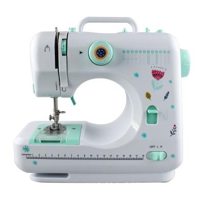 China sewing machine Mini Overlock Sewing Machine household 12 lubrication-free multifunctional stitch sewing machine for sale