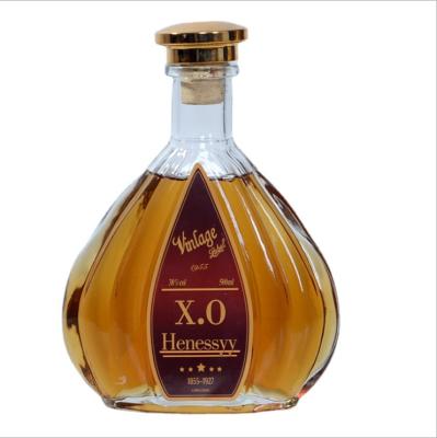 China Glass Liquor And Beverage 500ml XO Henessy Spirits Bottle Wine Bottles for sale