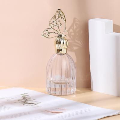 China Personal Care 60ml Round Perfume Bottle Spray Glass Perfume Bottle for sale