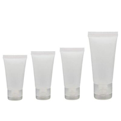 China Empty 15g 30g 50g 100g Cosmetics Make Up Cosmetic Travel Packaging Soft Tubes With Flip Caps for sale