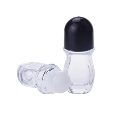 China Personal Care Factory Price 30ml 5ml Empty Roll On Deodorant Glass Bottle for sale