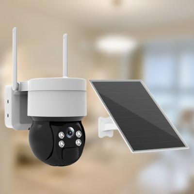 Κίνα LTE Cellular Security Camera 4MP HD Night Vision Solar 4G κάμερα προς πώληση