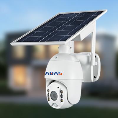 China exterior impermeável solar sem fio de PIR Detection IP65 da câmara de segurança 2K à venda